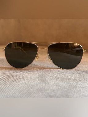 Oliver Peoples Benedict OV1002S 5035P1 Gold G-15 Polarized Sunglasses